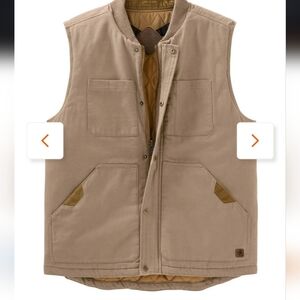 3249 New Legendary Whitetail Men's Concealed Carry Canvas Cross Trail Vest 3XT